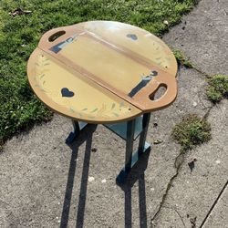 Vintage Carol Wright Gifts Drop Leaf Table