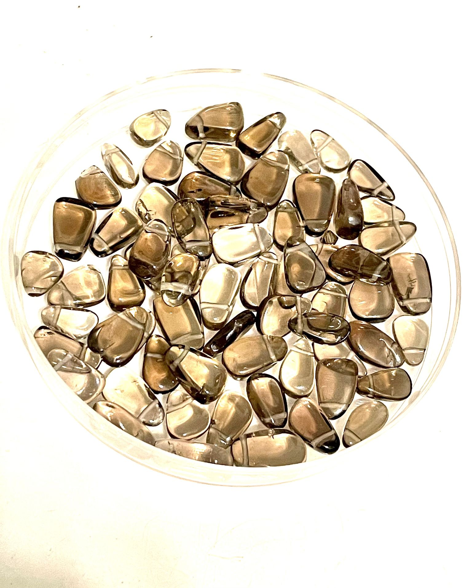 Lot Of 66 Smoky Topaz Beads