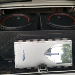 500 Dollars 15inches  4000 Wat Amplifier 