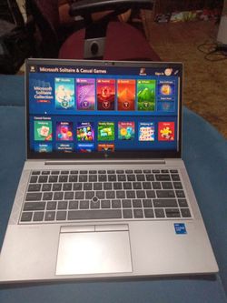 H P  Elite 840 G8.  With charger,  windows