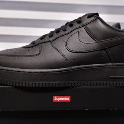 Supreme Air Force Ones Size 10 Black And white 