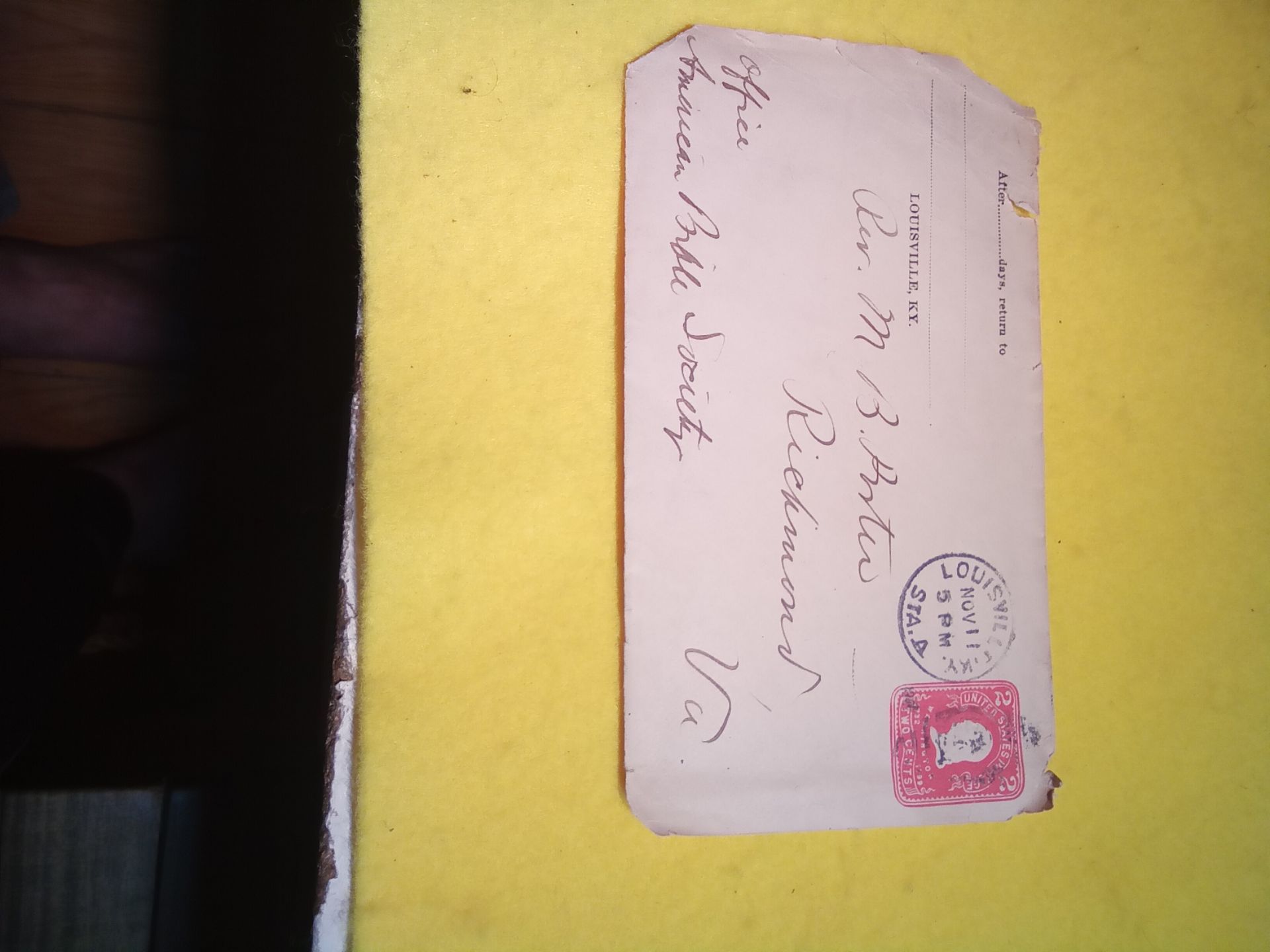 Vintage Post Card.
