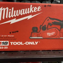 M18 18V Lithium-Ion Cordless 3-1/4 in. Planer (Tool-Only)