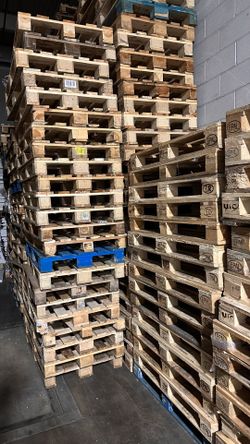 Euro pallets for sala