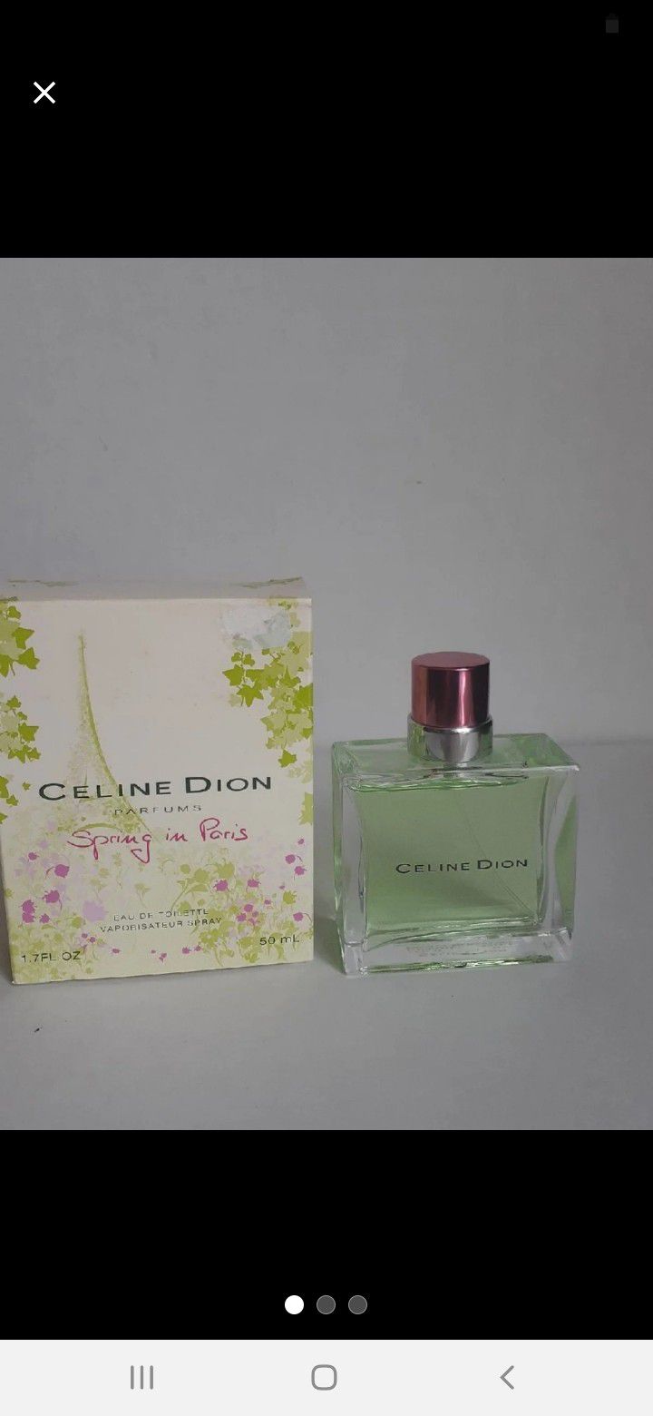 Celine Dion Perfume - Spring in Paris