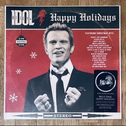 Billy Idol Christmas Vinyl Record - New Sealed 