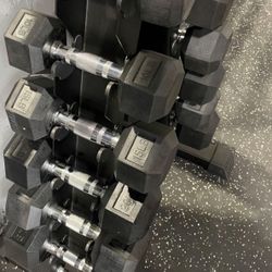 Dumbbell Set With Rack 