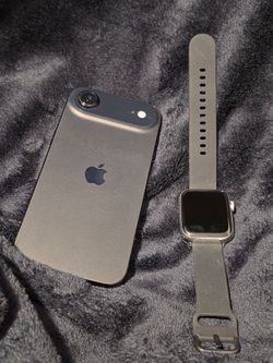 iPhone 17 Air 256GB Unlocked + Apple Watch Series 8 Premium Stainless Steel 45mm Bundle