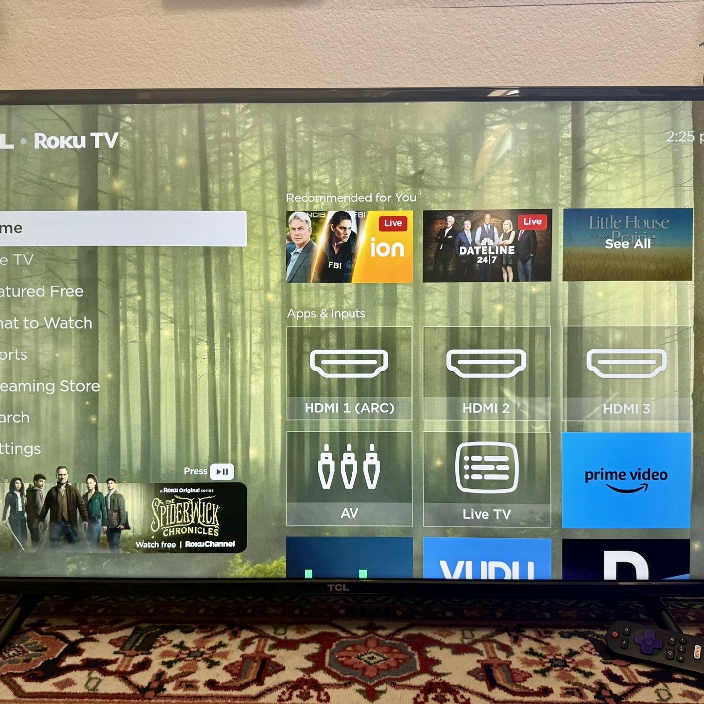 TCL 43” Roku Smart TV