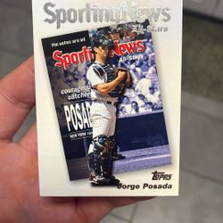 Jorge Posada 2004 TOPPS SPORTING NEWS ALLSTARS