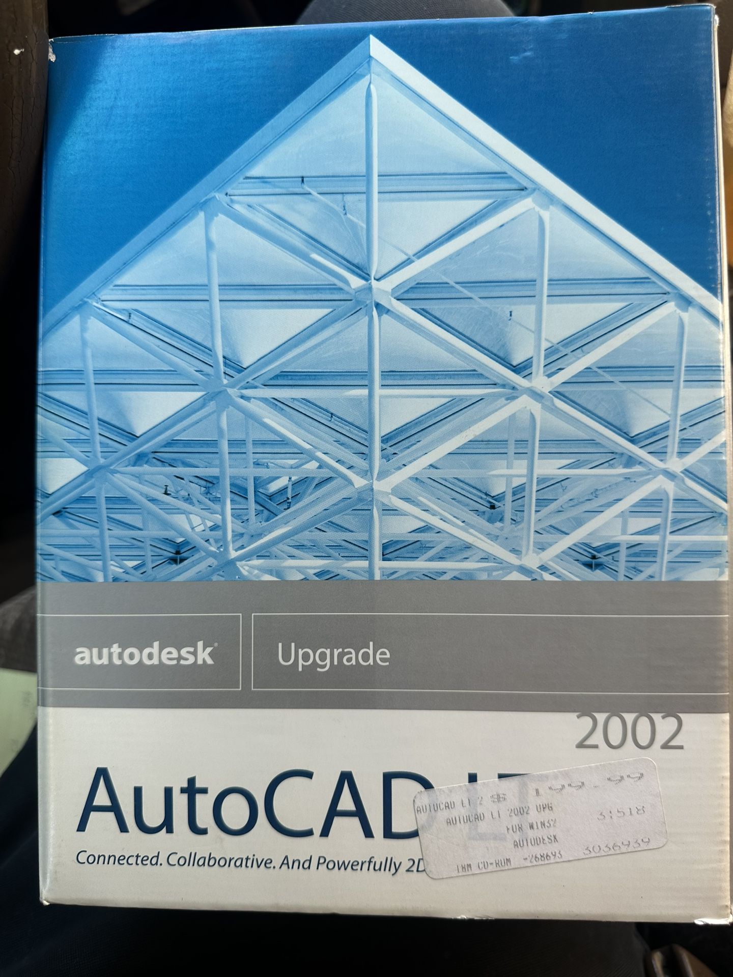 Autodesk AutoCAD LT Software 2002 CD Disk Set Booklet Box CD Key North America