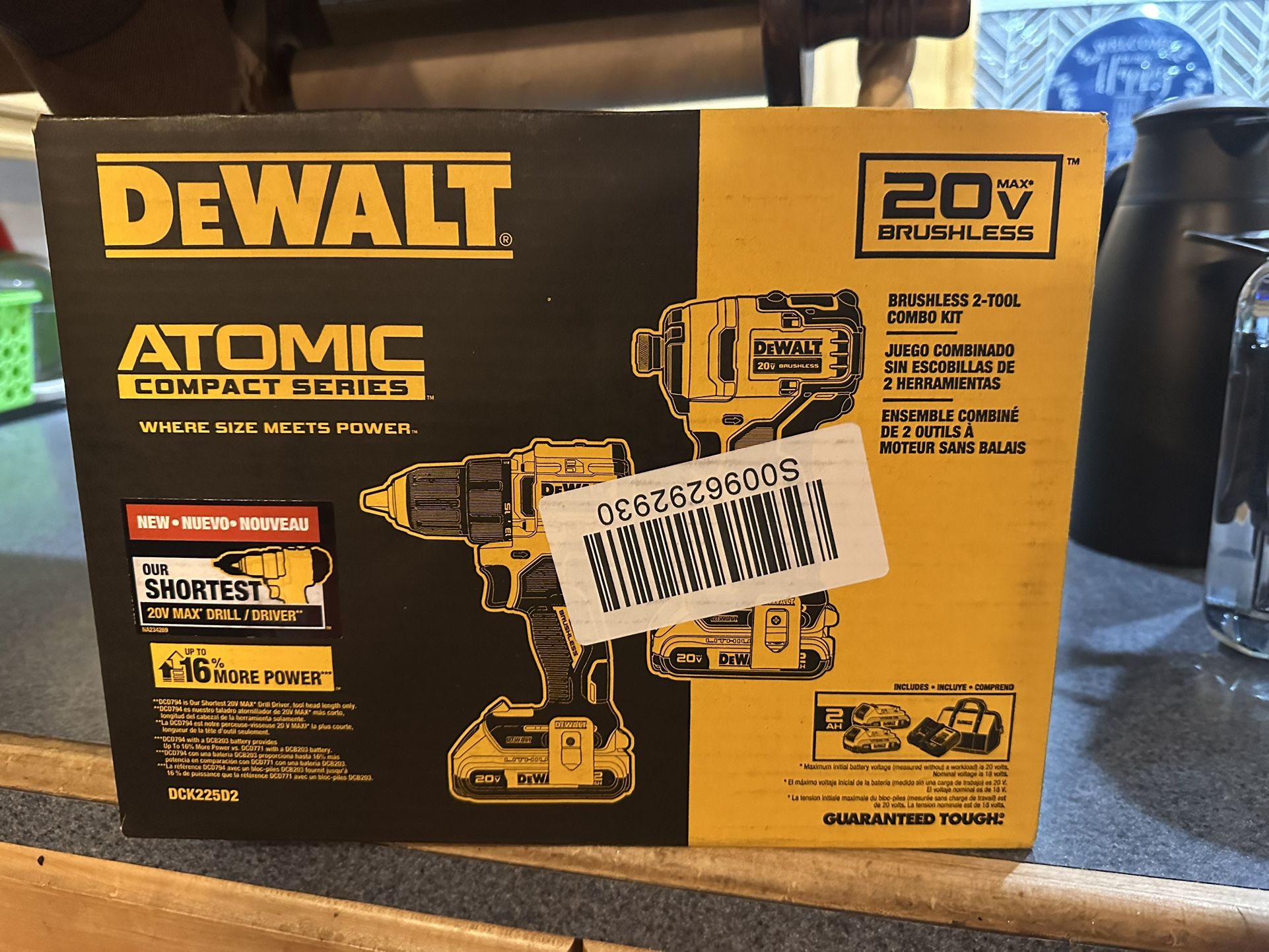 Brushless 2 Tool Combo Kit