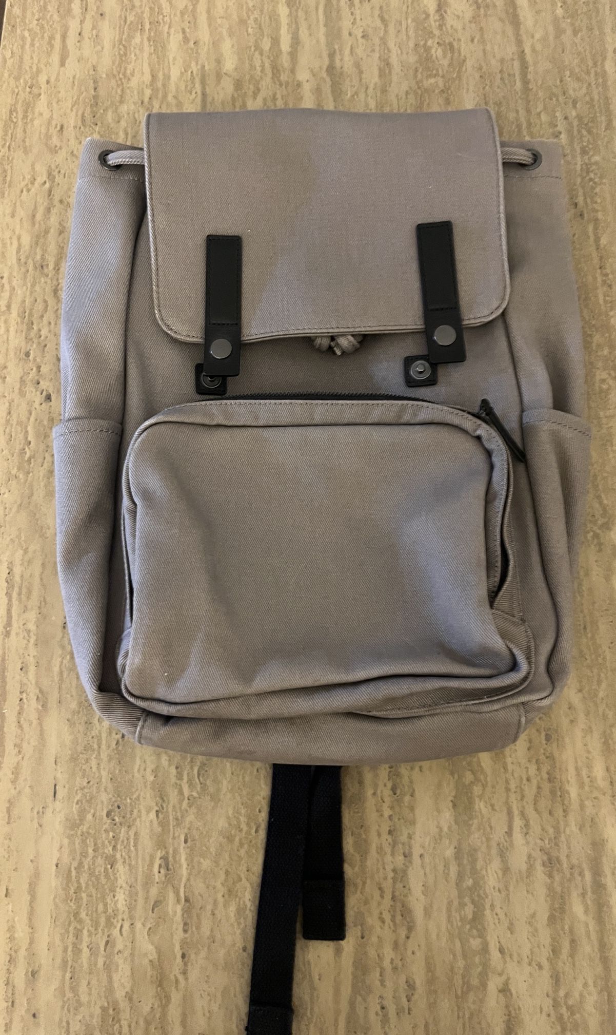 Everlane Grey Denim Backpack - Like New