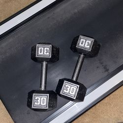 30lbs Dumbbells 