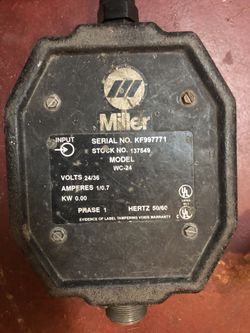 Miller WC-24 Weld Control Box #137549