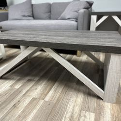 Modern Farmhouse Coffee Table @$199 - End table @ $99