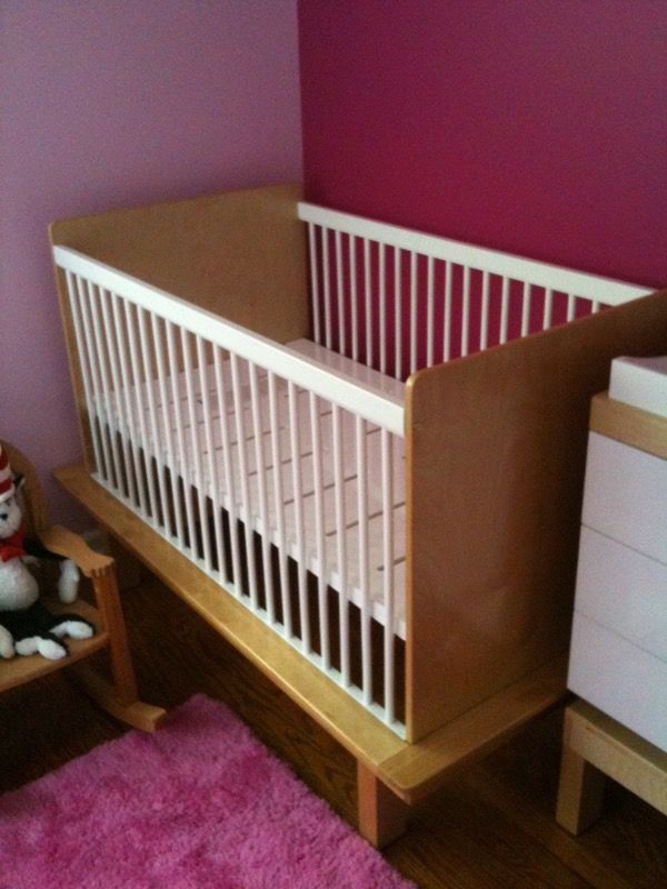 Argington Modern Sahara Crib and Toddler bed conversion kit