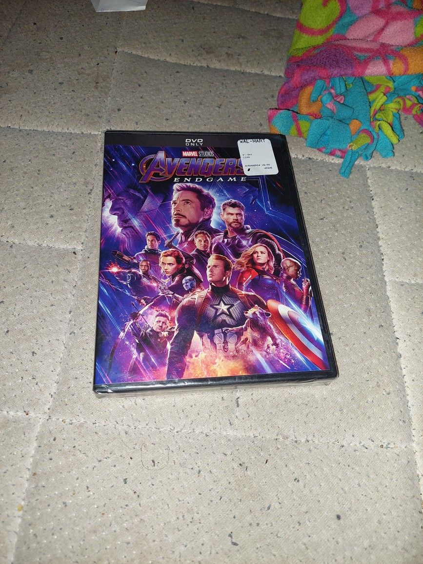 Avengers Endgame DVD STILL IN ORIGINAL WRAPPING