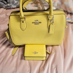 Coach Bag and Wallet