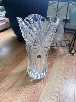 Vintage Cristal d'Arques "Vincennes" 12" Lead Crystal Vase - Made in France