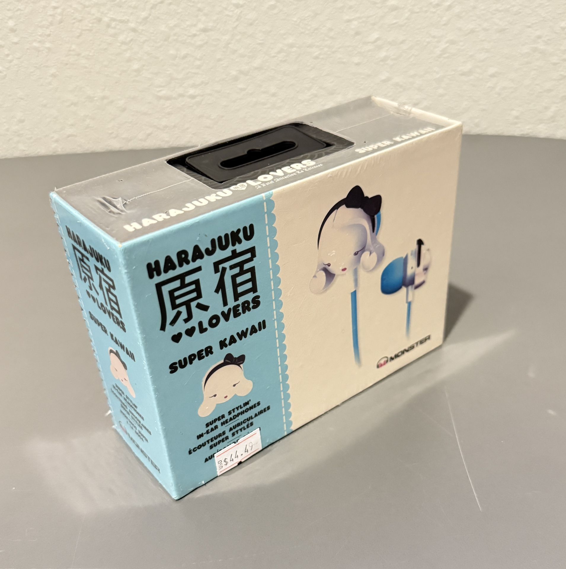 Brand New Monster Harajuku Lovers Super Kawaii In-Ear Headphones.