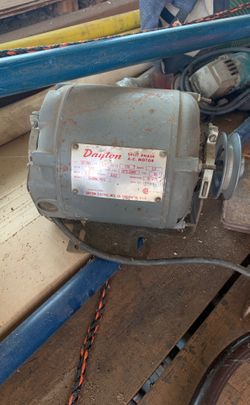 Belt drive motor