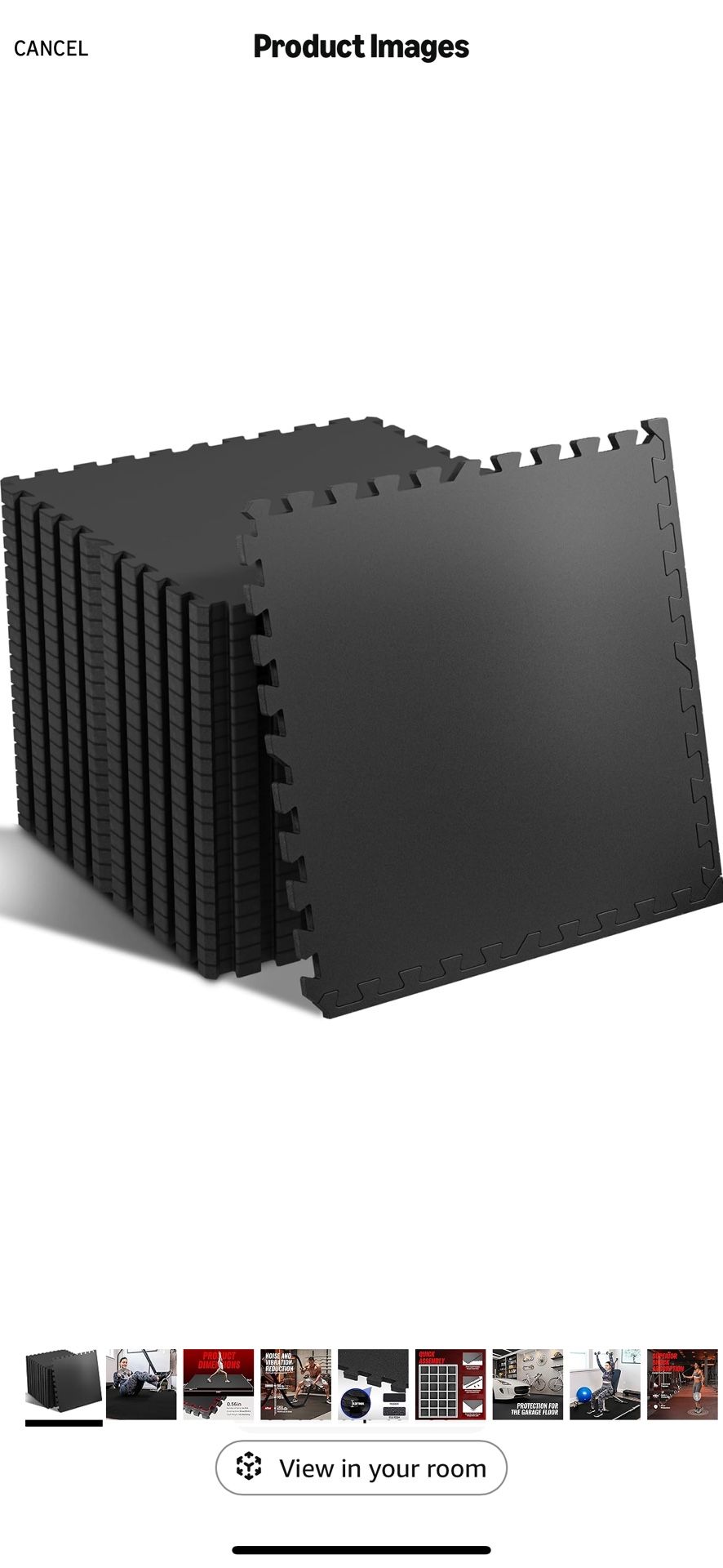 Rubber Top Equipment Mats