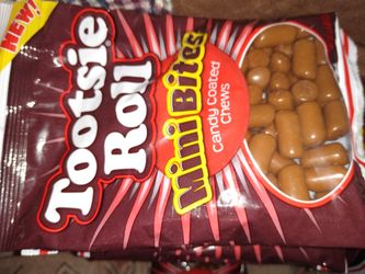 Candy Coated Tootsie rolls minis. Delicious