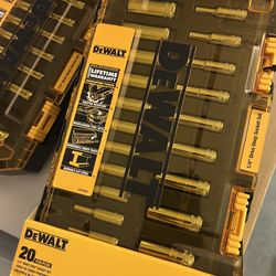 Dewalt 1/4” Deep Socket Set 