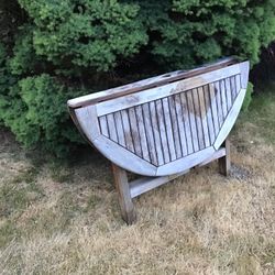 Arboria Fine Garden Furnishings Weathered Teak Table & Chairs 