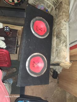 2 Sony explod 10s in a ported box