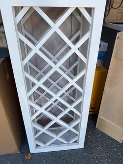 Wine rack solid wood