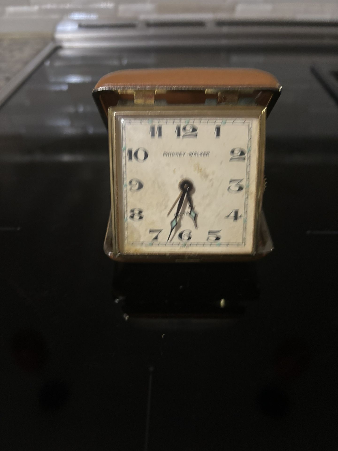 Vintage Phinney Walker Travel Alarm Clock