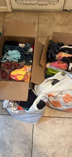 Baby-kids clothing, shoes, bibs