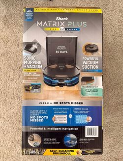 Shark Matrix Plus 2-in-1 Robot Vacuum & Mop – Brand New