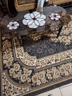 Living room glass tables