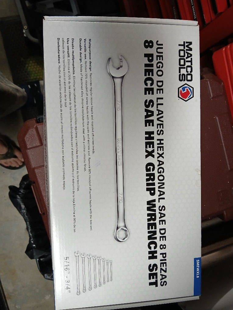 Matco SAE XL Wrench Set