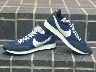 Nike Men’s Air Tailwind ’79 Running Shoes (Navy and White, Men’s US10.5)