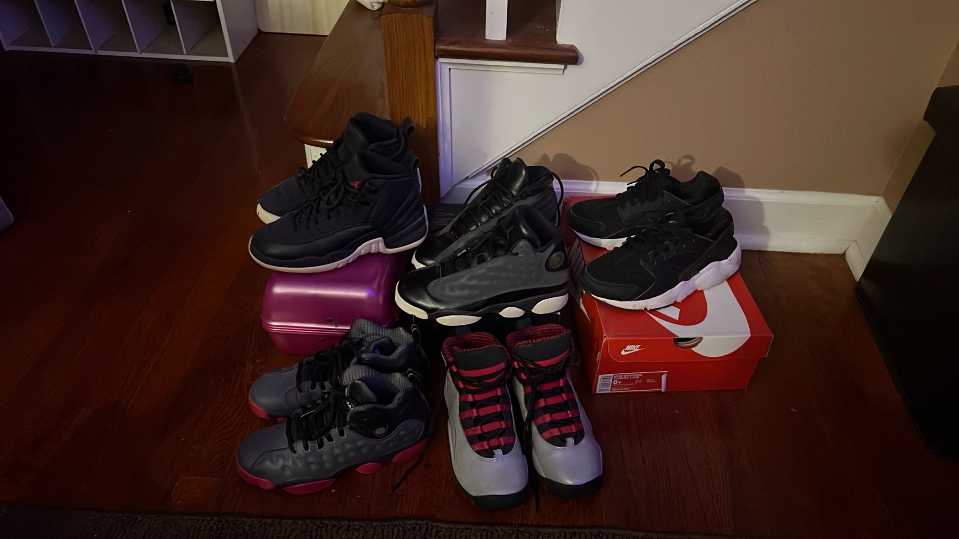 Lot Of Used Jordans Size 4.5-5