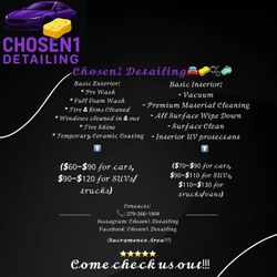 Car Cleaning (Sacramento Area)