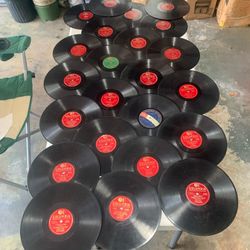 Vintage Columbia Records 78’s