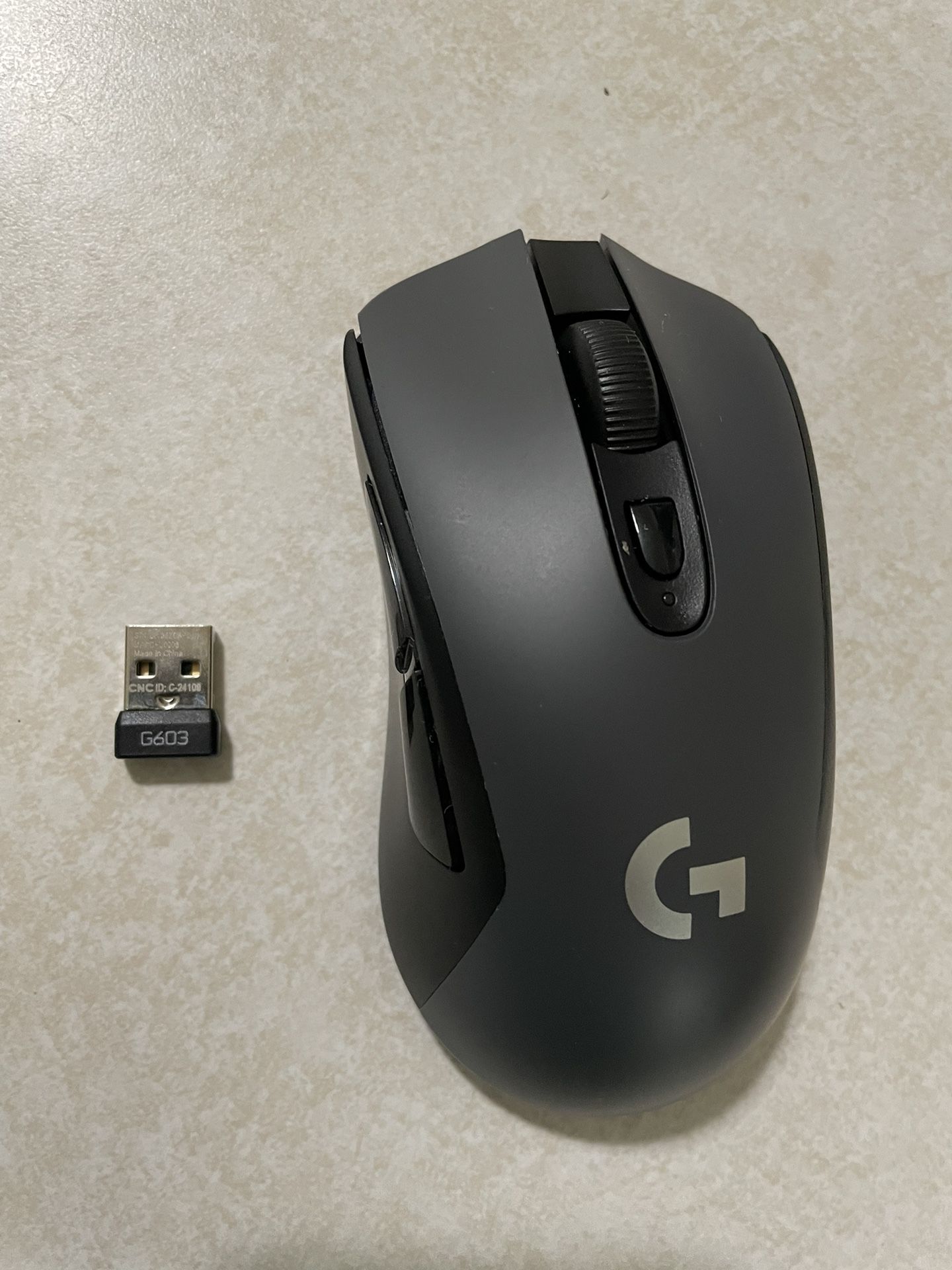 Logitech G603 LIGHTSPEED Wireless Gaming Mouse - Black