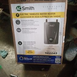 So Smith Tankless Water Heater. Electric