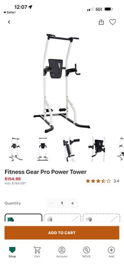 Fitness gear pro power tower