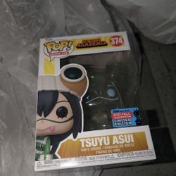 Funko POP! #374 Tsuyu Asui Camouflage My Hero Academia 2021 NYCC Con Sticker