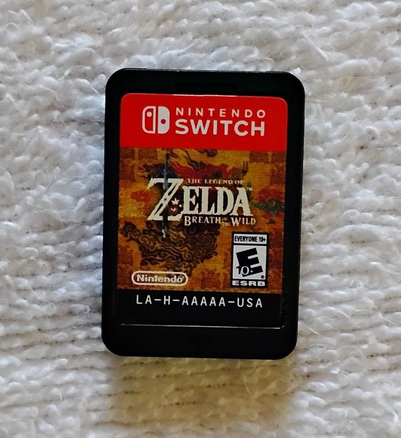 Zelda Breath Of The Wild Game For Switch