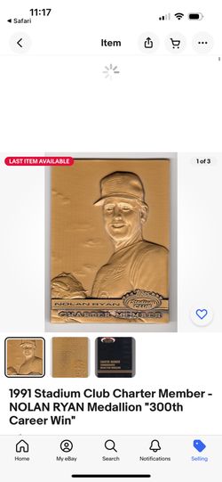 1991 Nolan Ryan, 300th Career Win. 