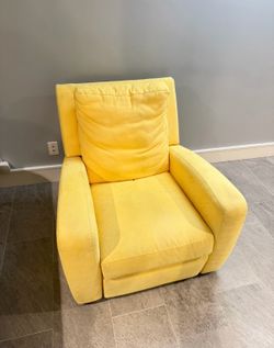 Suede Sofa Recliner Chair