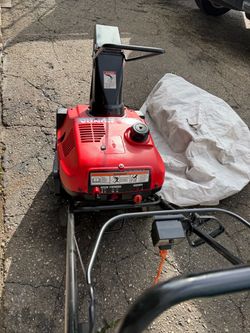 Honda snow blower with electric start