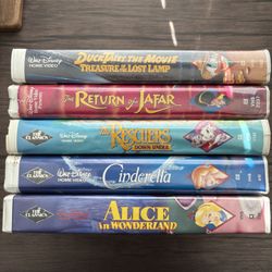 Vhs Disney Movies
